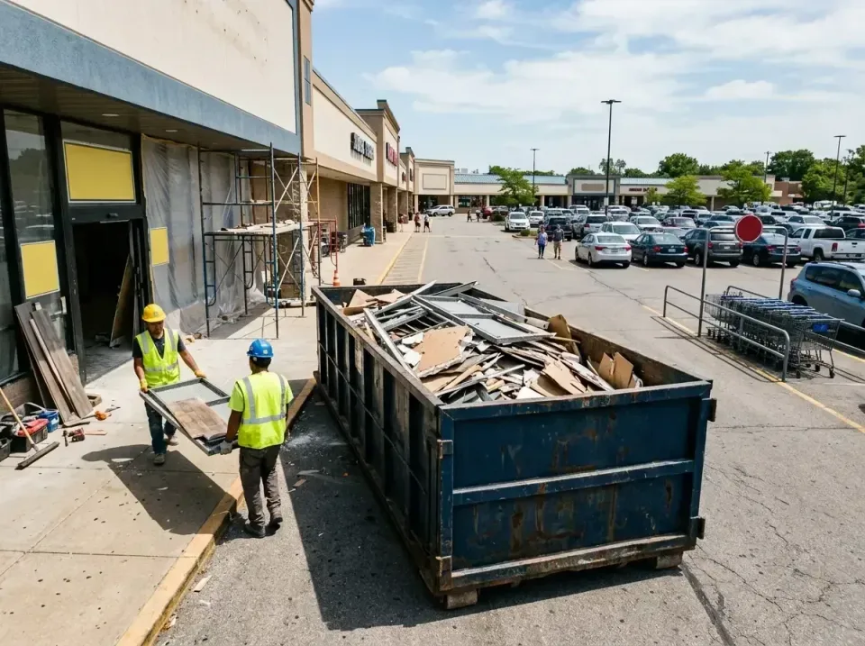 retail-store-renovation-debris-003 — frequently asked questions, Roll-off Dumpster Rentals in Hickory Hills, IL